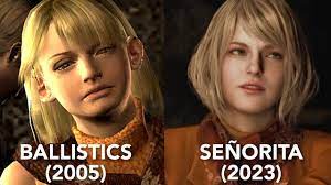 Ballistics vs. Señorita - Resident Evil 4 REMAKE Comparison - YouTube