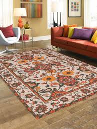 orange fl cotton carpets