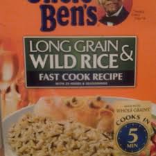 long grain wild rice and nutrition facts
