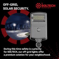 Off Grid Solar Power Lights Soltech Lighting
