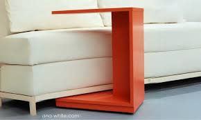 Rolling C End Table Or Sofa Table Ana