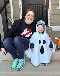 easy diy toddler ghost costume