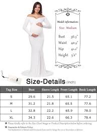 Women Maternity Clothes Justvh Maternity Fitted Gown