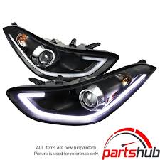 Check spelling or type a new query. 2011 2018 Hyundai Elantra Projector Headlight Black Housing