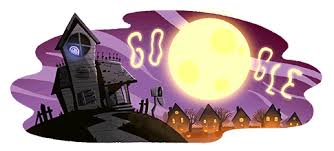 By clicking on this year's doodle, you can help a cat wizard clear ghosts from his school. Halloween 2016