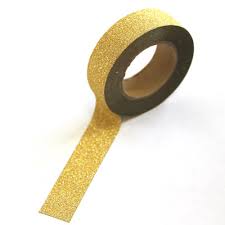 Glitter Gold Washi Tape