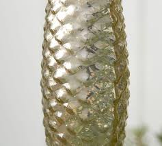 oversized mercury glass pinecone