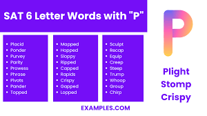 450 6 letter words with p meaning pdf