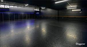 modern dance studio with huge rooms