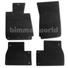 genuine bmw floor mat set black e30