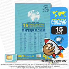 thailand 15day unlimited data prepaid