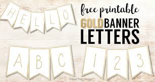 Use these free printable alphabet templates to create custom handmade cards, in scrapbooking projects, to make word books or flashcards and . Free Printable Banner Letters Templates Paper Trail Design