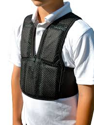 new black jr cool vest with back attaching belts youth small um 0 5 to 12 lb child s weighted vest supplied at 3 25 lbs with 11 1 4 lb weights