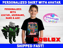 Me and my friends avatars. Roblox Birthday Shirt With Avatar Roblox Boy Birthday Shirt Etsy