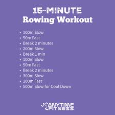 15 Minute Rowing Workout For Beginners