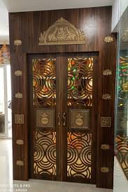 10 unique pooja room door designs