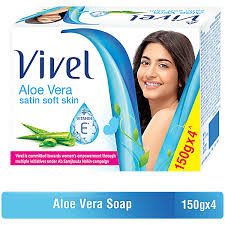 vivel aloe vera soap for satin