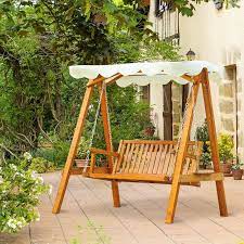 Patio Swing Chair With Canopy Outdoor