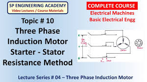 10 three phase induction motor starter