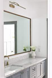 diy wood mirror frame for bathroom