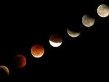 What makes a blood moon red?