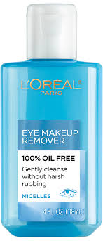 100 oil free eye makeup remover l