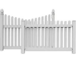 Polished Pvc Garden Fence