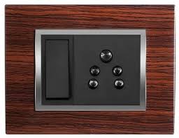 10a Electric Wooden Switch Board Ip