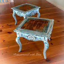 Matching Shabby Chic Side Tables