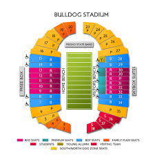 Bulldog Stadium Ca 2019 Seating Chart