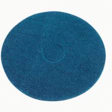 17 blue floor pads