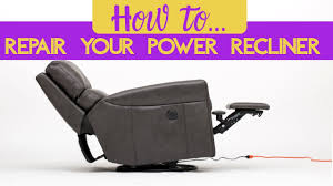 how to power recliner repair you