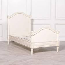 french style aged ivory single 3ft bed
