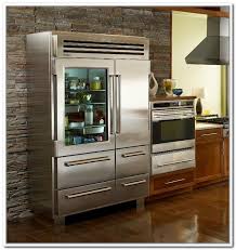 Glass Door Refrigerator For Home With A