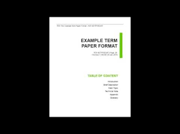 Best Photos of Sample APA Paper Format   APA Format Essay Paper    