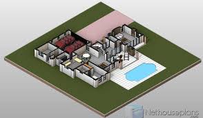 Modern 4 Bedroom House Plan Pdf
