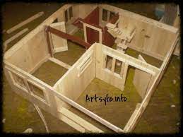 Popsicle Sticks House Creations