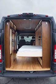 You can modify your minivan's interior with a simple but cozy bedroom. 20 Awesome Ideas For Camper Van Conversions Camper Van Conversion Diy Camper Campervan Bed