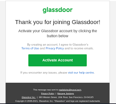 Glassdoor Registration Wall