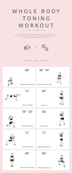 20 minute whole body toning workout