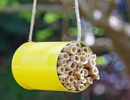 This ensures the bee house will protect the nesting materials. Diy Mason Bee House To Help Save Pollinators Turning The Clock Back