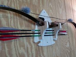 Arrow Head Bow Rack Traditional By Nature