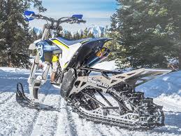 Converting Dirt Bikes Into Snow Bikes With Timbersled