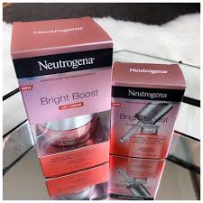 neutrogena bright boost serum and gel