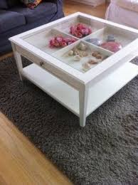 Coffee Table With Glass We Could Fill