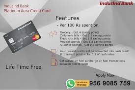 Maybe you would like to learn more about one of these? Couponfor Indusind Bank Platinum Aura Credit Card Life Facebook
