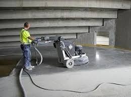 polished concrete process steps for