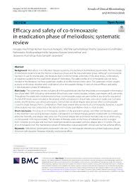 efficacy and safety of co trimoxazole