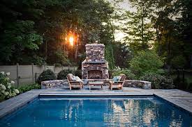 Pools Designs With Fireplaces Landcon Ca