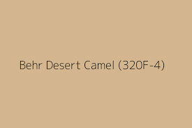 Behr Desert Camel 320f 4 Color Hex Code
